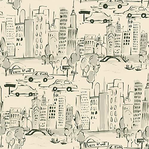 Moderne Tapeten Schöne Tapeten Tapeten-Trends Tapete Kinderzimmer Beige Crème Grau Schwarz Anthrazit Papiertapete Beige Crème Grau Schwarz Anthrazit | Tapeten online kaufen