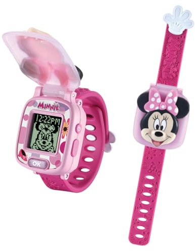 VTech Reloj Educativo de Minnie, Smartwatch Interactivo para niños +3 años, Versión ESP.