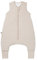 emma & noah Baby Schlafsack mit Füßen 2.5 TOG, Strampelsack für den Herbst und Winter, Bio-Baumwolle, OEKO-TEX Zertifiziert, Kuscheliger Schlafsack für Neugeborere (Essential Beige, 80 cm)