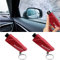 YONGMING Brise Vitre Coupe Ceinture Marteau Brise Vitre Porte Clés Porte Clef Porte Cle Securite Outil De Survie Voitur,Car Safety Hammer,2 pièces