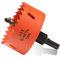 72mm Hole Saw Drill Bit for Wood and Metal, Bi-Metal Circular Hole Cutter with cutting Depth of 35mm for Steel, Cast Iron, Aluminium, Plywood, Acrylic, PVC/UPVC