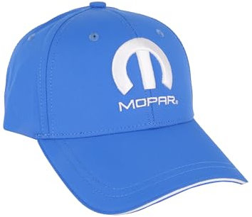 Mopar Omega Logo Performance Style Hat | Herren Mütze | Trucker Hat, Königsblau, Einheitsgröße/L