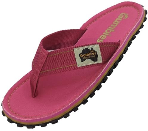 Gumbies Classic - Flip Flops aus recycelten Materialien - robuste Sohle aus wiederverwerteten Autoreifen, ergonomisches Fußbett