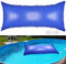 TOYMIS Cuscino per Piscina Inverno, 1,2 x 2,4m Cuscino Piscina con Corda da 15m Cuscino Invernale Piscina Equalizzatore Ghiaccio Cuscino per Piscina Fuori Terra per Coperture Invernali per Piscine