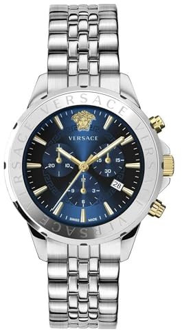 Versace VEV601923 Chrono Signature Heren horloge 44 mm