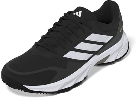 adidas Herren Courtjam Control 3 Tennis Shoes Sneaker, core Black/FTWR White/Grey Four, 43 2/3 EU