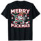 Eishockey-Zwerg, Merry Puckmas, Eishockeyspieler Weihnachten T-Shirt