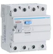 Cd463j Hager - Interrupteur Différentiel 4p 63a 30ma - Type A - Auxiliarisable - Entrée Haute/Sortie Basse