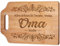 Giftasy Oma Geschenk - Graviertes Bambus Schneidebrett, Sinnvolle Geschenk für Beste Oma, Oma Geschenk zum Geburtstag, Geschenk für Oma von Enkel, Geburtstagsgeschenk Muttertag Muttertagsgeschenk