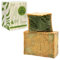 GREEN FADEL Aleppo Seife Original 1 x 200g (Genuine) Aleppo Seife 100% Olivenöl, Olivenölseife, Kernseife, Aleppo Soap, Naturseife, Handgemacht, Vegan, für Gesicht & Körper