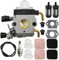 JUUDDENPARTS Kit filtro aria carburatore 4137-120-0606, ricambio per decespugliatore Stihl FS85RX, tagliasiepi FH75, motore KM85R, potatore a palo HT75, sostituisce 4140-120-0619, 4137-124-2800