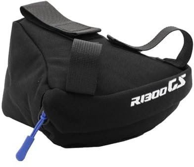 RTSMD Borsa Posteriore per Moto per B&MW R 1300 GS R1300GS, Impermeabile, con Vano Porta Attrezzi, Kit di Montaggio per Telaio Borsa portautensili
