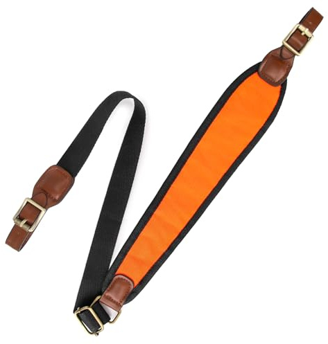 VicBre Gewehrgurt Gun Sling Sangles réglables pour fusils de Chasse et carabines, avec Rembourrage antidérapant en néoprène, pour la Chasse et Le tir