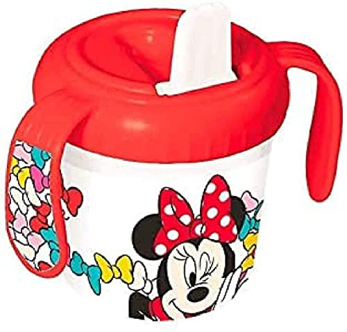 Elemed 45385 Kleinkind-Trainings-Becher mit Minnie, mehrfarbig
