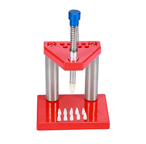 Uhr Presser, Uhren Reparatur Werkzeug Armbanduhr Uhr Einpresswerkzeug Fitting Uhrmacher Metall Uhrwerkzeug mit 10Pcs Dies