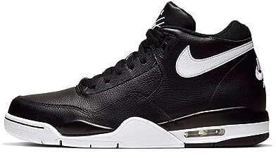 Nike Herren Flight Legacy - BQ4212-103 - White/Game Royal, Schwarz/Weiß, 42 EU