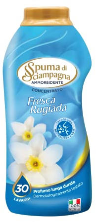 Spuma Di Sciampagna Weichspüler-Konzentrat, frisch, rein, 30 Waschgänge, 600 ml, Orchidee