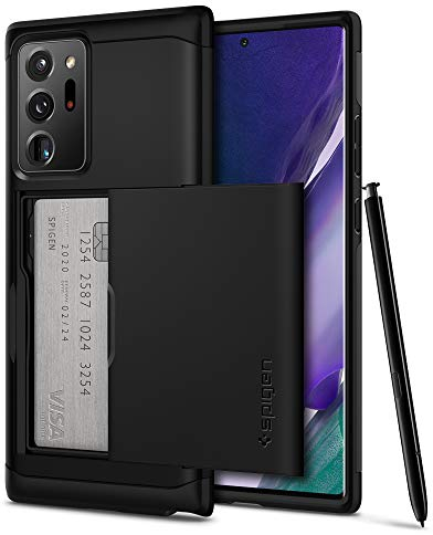 Spigen Slim Armor CS Hülle Kompatibel mit Samsung Galaxy Note 20 Ultra -Schwarz