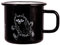 Moomin Mug Stinky, Black, Enamel, 370ml