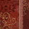 IHR Ideal Home Range - Papierservietten ANASTASIA red gold 20 St. Lunch-Servietten 33 cm x 33 cm