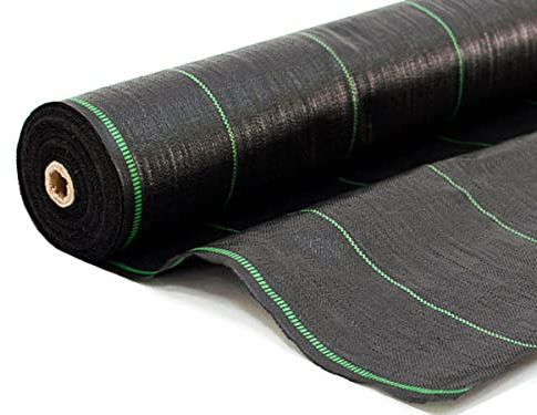 Prime Garden® Tela antimalas hierbas, lámina para jardín, tejido contra malas hierbas, permeable al agua, resistente a desgarros con alta estabilización UV (100 g/m², 1,1 x 10 m = 11 m²)