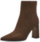 MARCO TOZZI Damen Spitz Stiefeletten mit Absatz Elegant, Braun (Cognac), 41