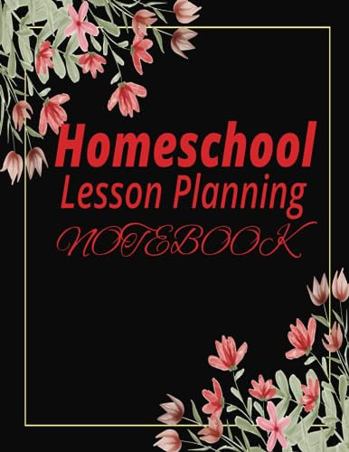 Homeschool Lesson Planning Productivity Notebook: 2023-2024 Undated Planner.