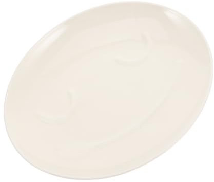 MAGICLULU Piattino in Ceramica Bianca a Forma di Nuvola per Dolci