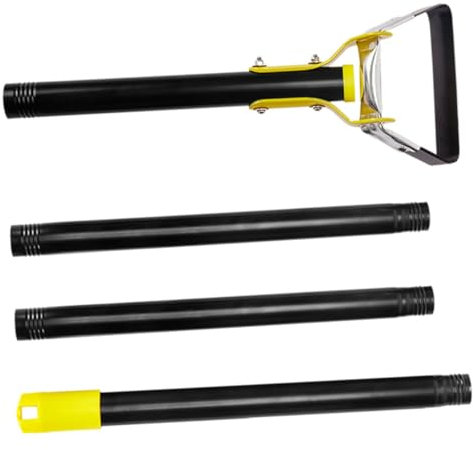 Levemolo Houe à Main De Jardin Petite Houe De Plantation Métal Outil De Jardin à Main Portable pour Désherbage Culture