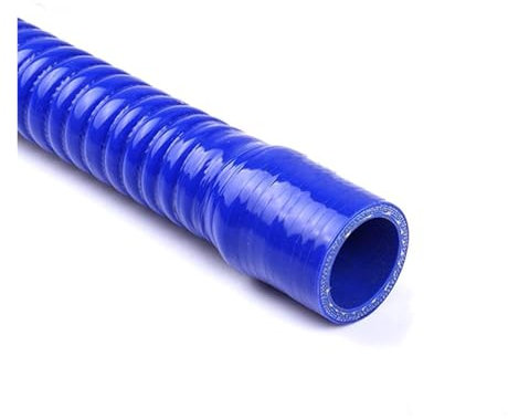 Ansaugrohr Auto-Silikon-Flexschlauch ID 60 63 70 76 Mm Für Wasserkühlerrohr Für Lufteinlass Hochdruck-Gummi-Verbindungsrohr Auto Lufteinlass(Blau,ID 63mm)