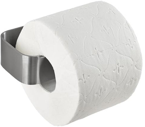 Zone Denmark Ume Toilettenpapierhalter - Klopapierhalter im Schlichten Design - Klorollenhalter - Inkl. Schrauben und Dübel - aus Aluminium - 16,4 x 7,6 x 4 cm - Stahl