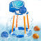 VROGTIK Panier de basket pour piscine Bleu