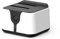 Cpolebev 2.5/3.5 Inch SSD External Hard Drive Enclosure to USB 3.0 HDD Case Dual Bay Hard Drive Docking Station UK Plug
