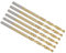 PATIKIL 2mm Drill Bit, Jobber Straight Shank M2 High-Speed Steel 135° Titanium Nitride TiN Coated for Stainless Steel Hard Metal - 6 Pack