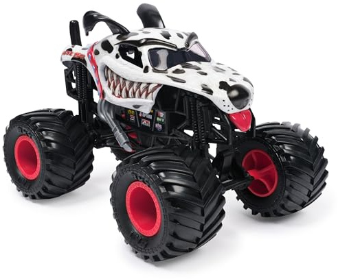 Monster Jam, Dalmatian 1-24 Scale Monster Truck, Collector Die-Cast Vehicle