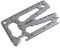 Lever Gear Toolcard Pro – Multi-herramienta 40 en 1 en formato de tarjeta de crédito. Multi Herramienta de Cartera Elegante Minimalista de Acero Inoxidable – Color Plateado