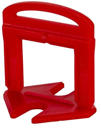 RUBI 2867 | Bridas de Nivelación para Cerámica | Brida de 3 mm para Baldosas Cerámicas de entre 6 y 15 mm | Para Formatos de 30x30 cm y Superiores | 200 unidades | BRIDA DELTA LEVEL SYSTEM