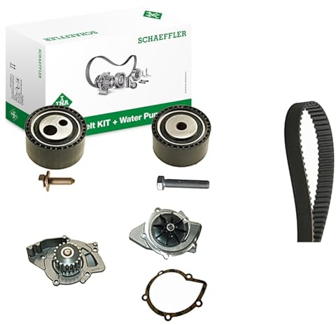 INA 530 0447 30 Wasserpumpe + Zahnriemensatz 30 mm Kompatibel mit CITROËN JUMPER Kasten 244, PEUGEOT BOXER Kasten 244 BOXER Bus 244, Z