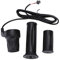 Dilwe Twist Throttle, 1 Pair Universal Right Electric Scooter Speed Control Twist Throttle with Left Normal Grip for Scooter 22.5 mm Handlebar