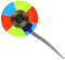 Vogrod New Benq W1070 Original Projector Colour Wheel for Benq HTH1070/W1070+/W1070/H9410/W1090/W1080ST+