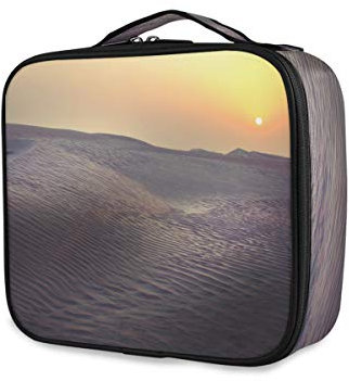 Fantasio Make-up-Tasche, grenzenlos, Wüstenuntergang Sonnenuntergang Twilight Make-up-Organizer