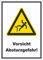 Vorsicht Absturzgefahr Aufkleber A8 (52x74mm)