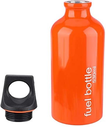 Elprico 530ML botella de combustible a prueba de fugas, tanque de estufa de gas portátil, contenedores de aceite, almacenamiento de combustible para acampar al air