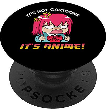 PopSockets Ce n'est pas un dessin animé, c'est un manga Otaku Japan PopSockets Support et Grip pour Smartphones et Tablettes