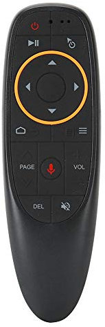 Voice Remote Air Mouse,G10 2.4GHz Wireless Remote Control,with Gyroscope,Ergonomic Design,Suitable for Smart TVs,Projectors,TV Boxes,Home Theaters,Laptops(Black)
