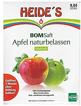 BOMSaft Apfel naturbelassen, 5 Liter