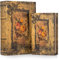 Moritz 2er Set Buchtresor Buchattrappe Deko Rosen Blumen Strauß Buch Safe Box Schatulle Buchhülle Geldversteck