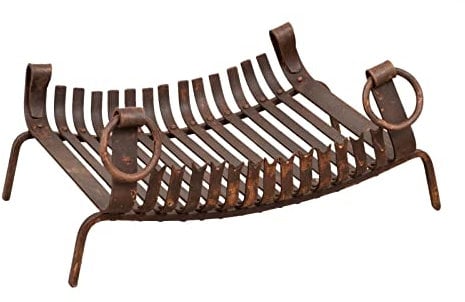Braciere in ferro battuto lavorato a mano L64XPR48XH30 cm