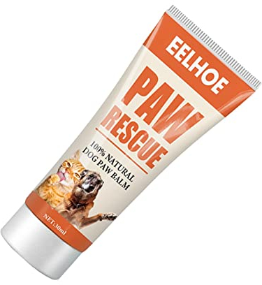 Tuli Nasenbalsam für Hunde, Katzen, Welpen, Pfotenschutz, natürliche Pfotenschutzcreme, 30 ml Pfotenschutz, Butter für rissige/trockene Pfoten