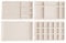 Duscdesp 4 Stuck Schmuckaufbewahrung Schublade, Schmucktablett, SchmuckkäStchen Samt Jewelry Organizer Stapelbar, Schmuck Organizers für Schmuck, Ohrringe, Armband, Ringe Aufbewahrung（Beige）